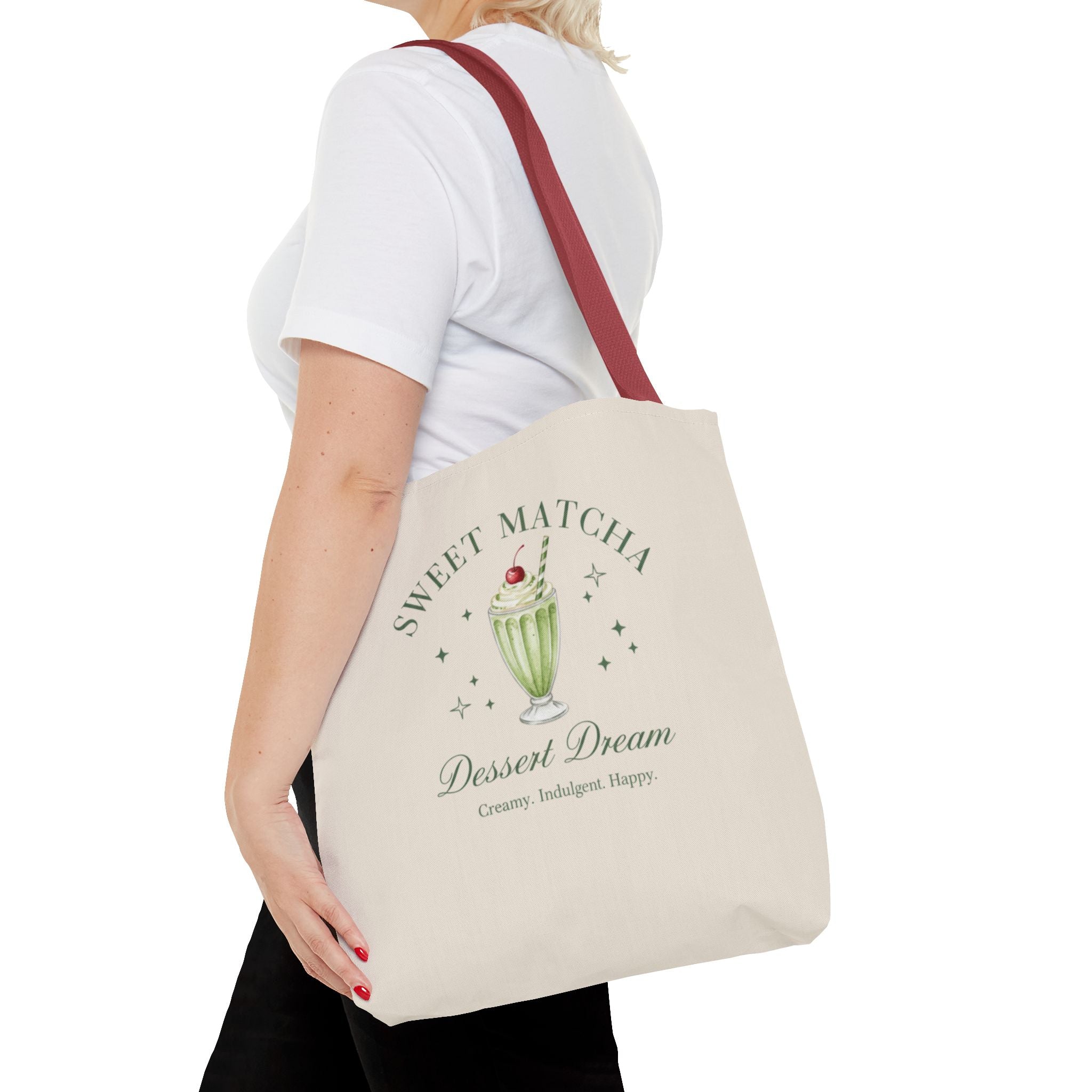 "Sweet Matcha Dessert Dream" Eco Shopper