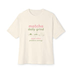 'matcha daily grind' Good Vibes Graphic T-Shirt