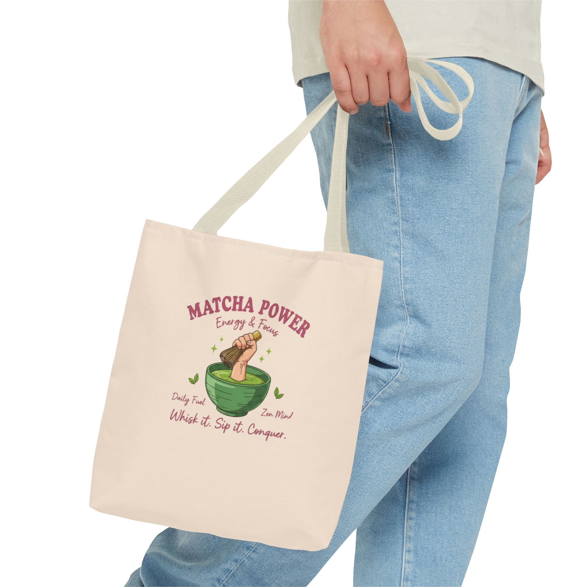 'Matcha Power: Energy & Focus' Reusable Tea Lover Gift