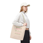 Zen Moment, Peaceful Mind Canvas Tote