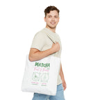Eco Coffee Tea Shopper with 'Matcha: Fuel & Focus' Graphic