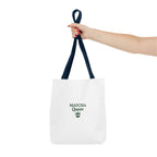 'Matcha Queen' Green Tea Lover Canvas Tote
