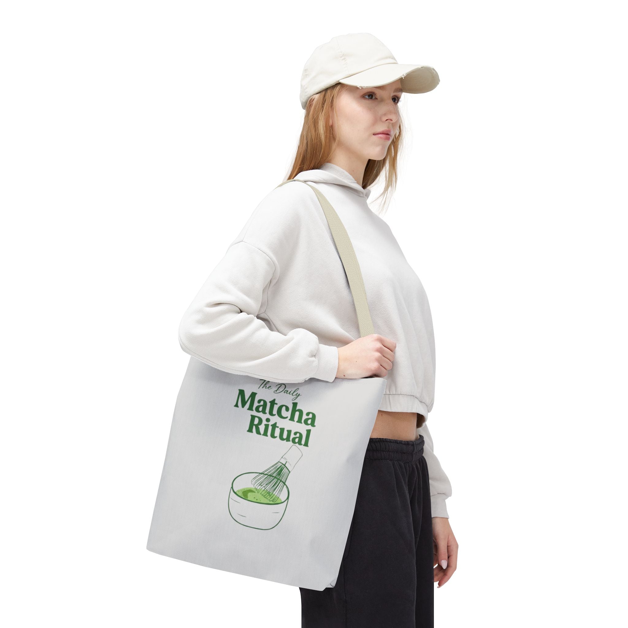 "The Daily Matcha Ritual" Reusable Shopper