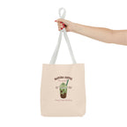 Iced Matcha Boba Illustration Eco Shopper