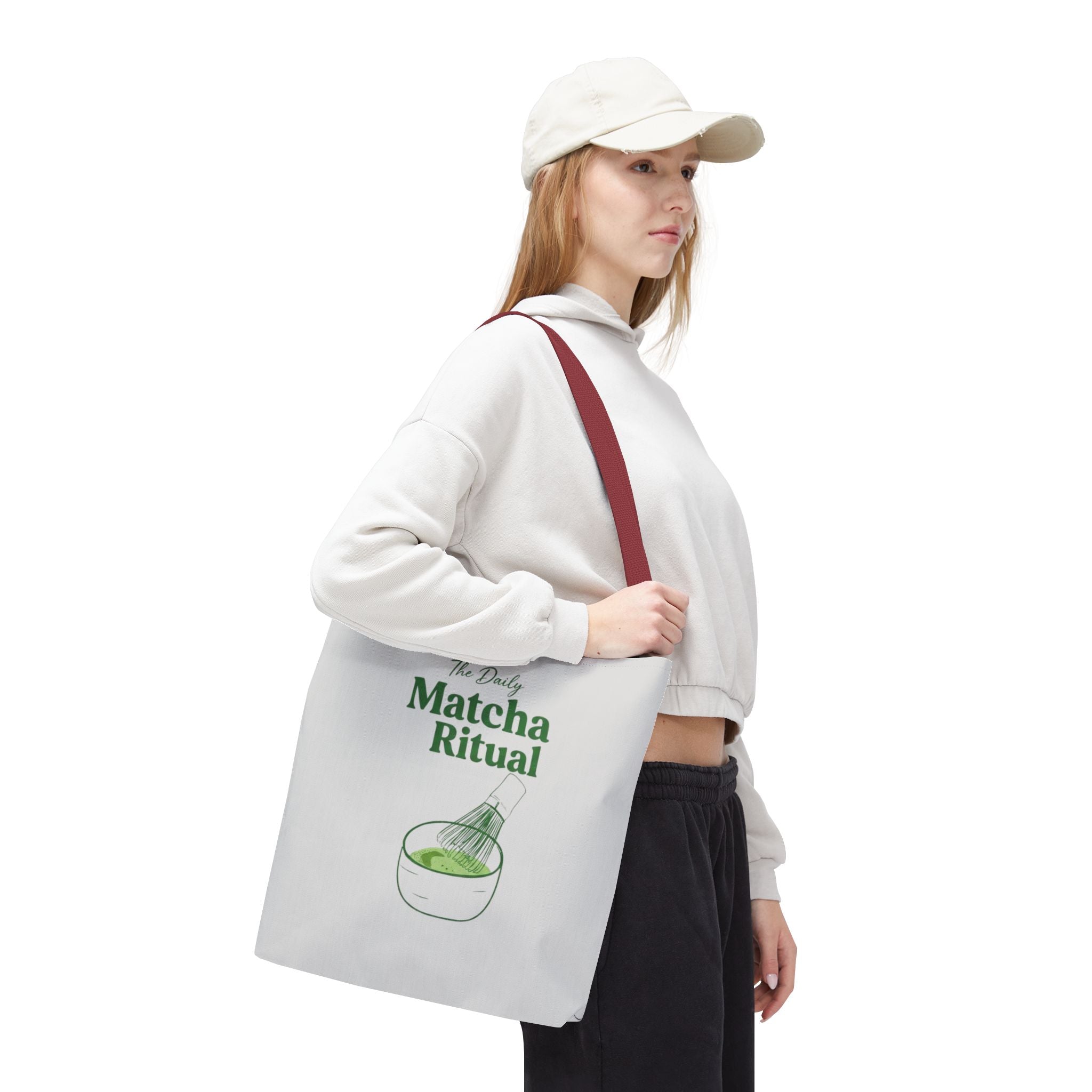 "The Daily Matcha Ritual" Reusable Shopper