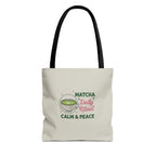 "Matcha Daily Ritual: Calm & Peace" Reusable Grocery & Tea Lover Gift