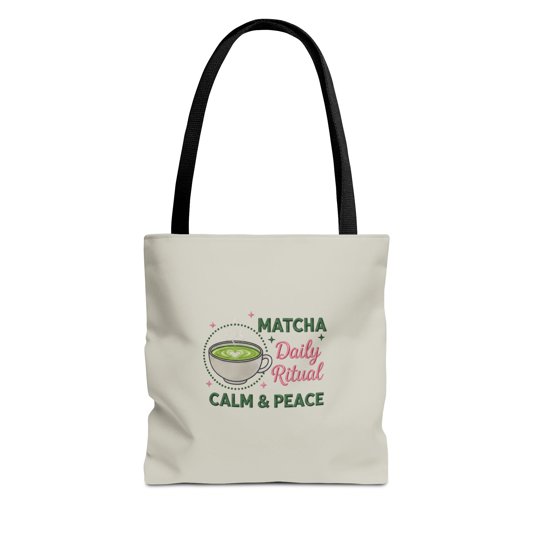 "Matcha Daily Ritual: Calm & Peace" Reusable Grocery & Tea Lover Gift