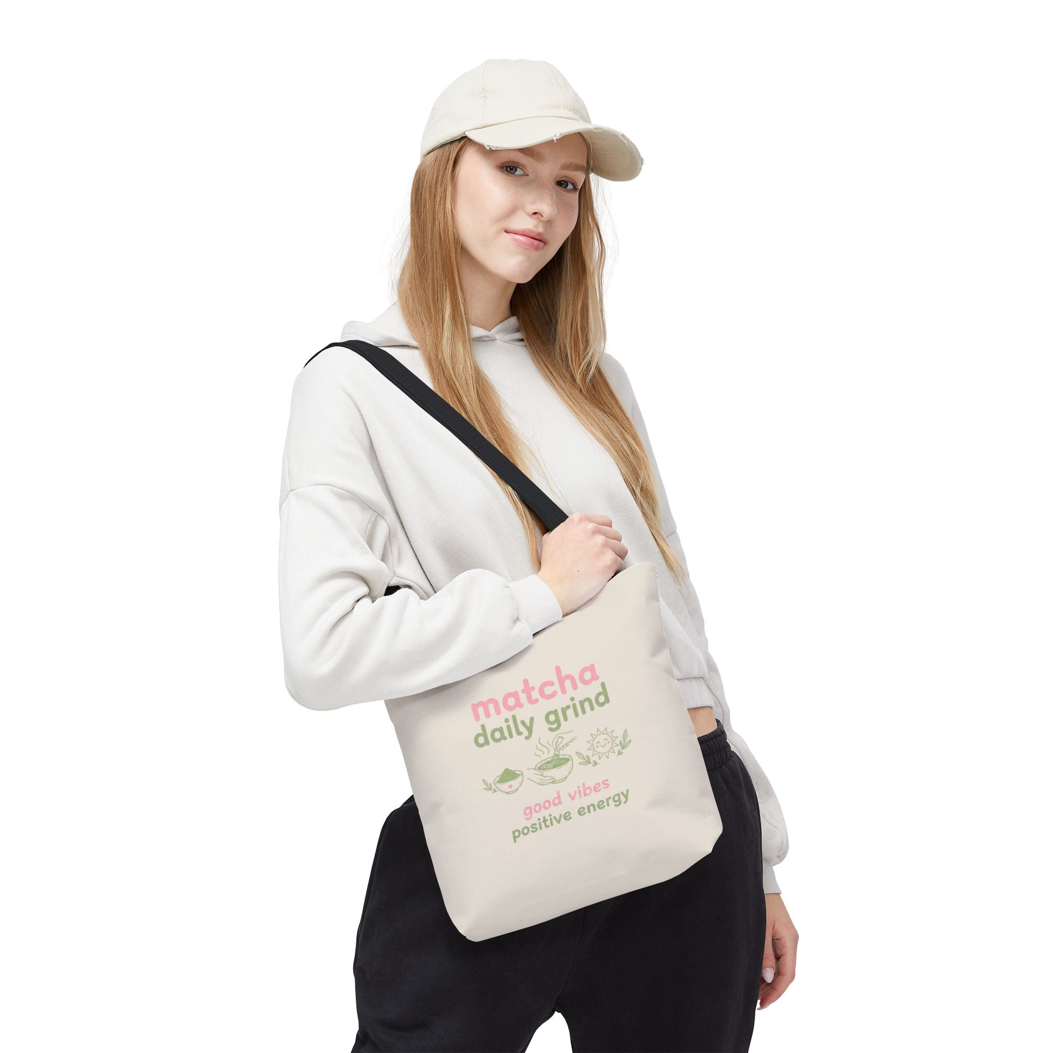"matcha daily grind" Good Vibes Eco Shopper