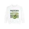 'Matcha' Graphic Cozy Tea Lover Crewneck
