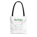 Eco Coffee Tea Shopper with 'Matcha: Fuel & Focus' Graphic