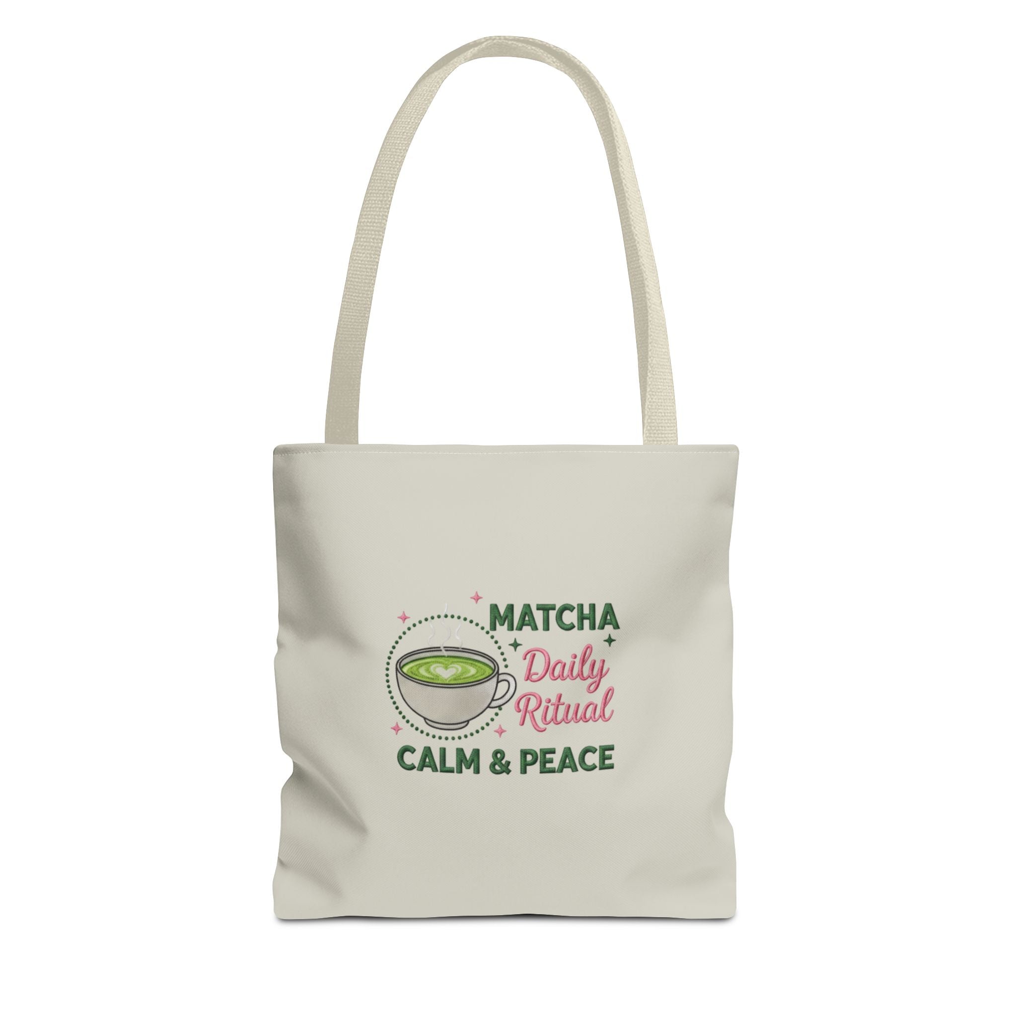 "Matcha Daily Ritual: Calm & Peace" Reusable Grocery & Tea Lover Gift