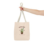 Iced Matcha Boba Illustration Eco Shopper