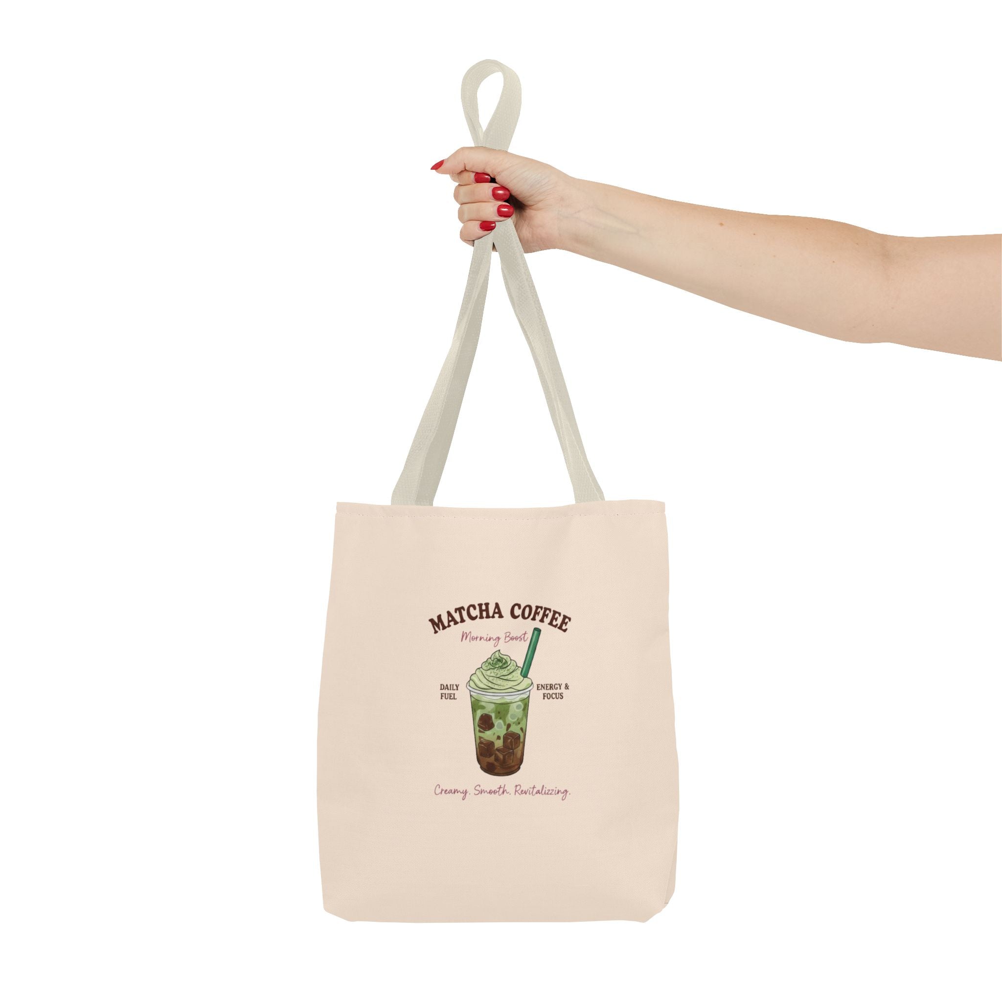 Iced Matcha Boba Illustration Eco Shopper