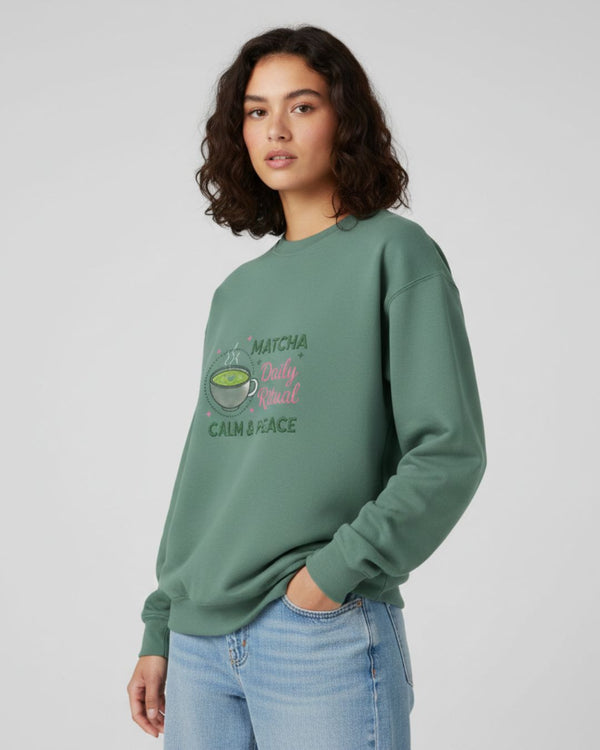 Matcha Daily Ritual Sweatshirt
