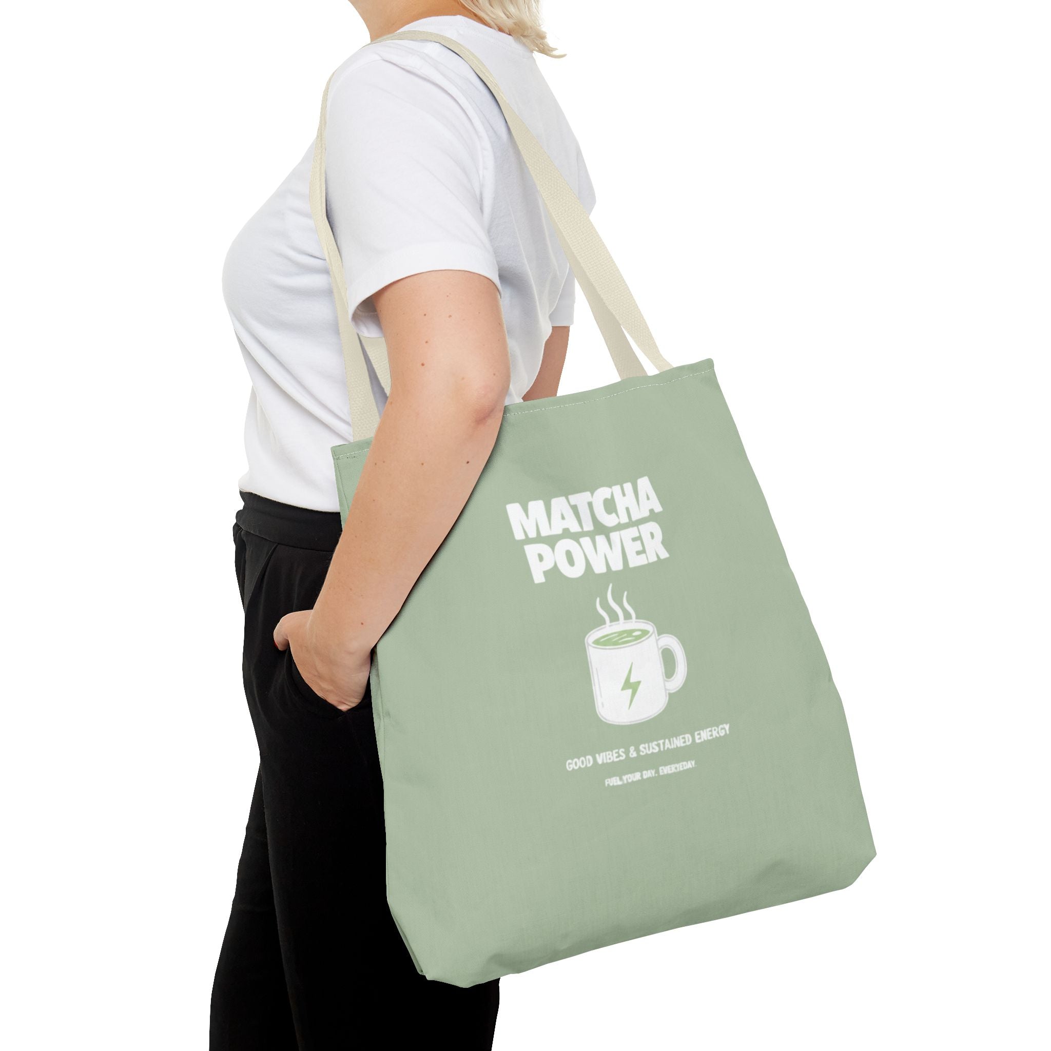 Matcha Power Tote Bag