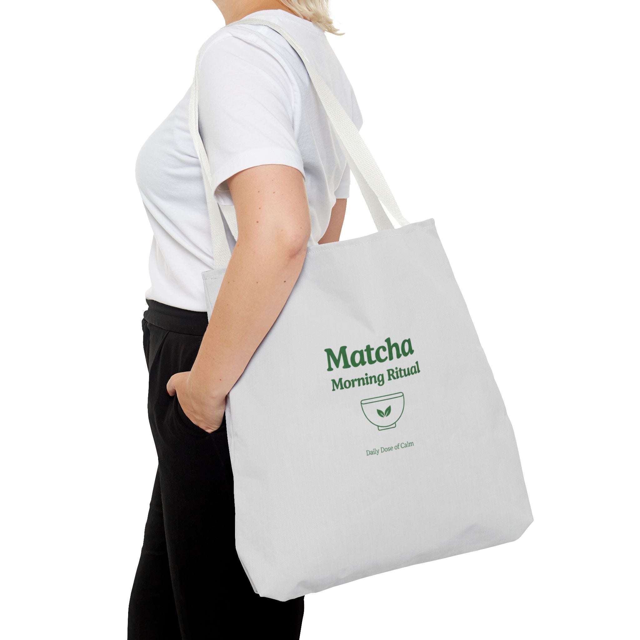 Matcha Morning Ritual Tote Bag