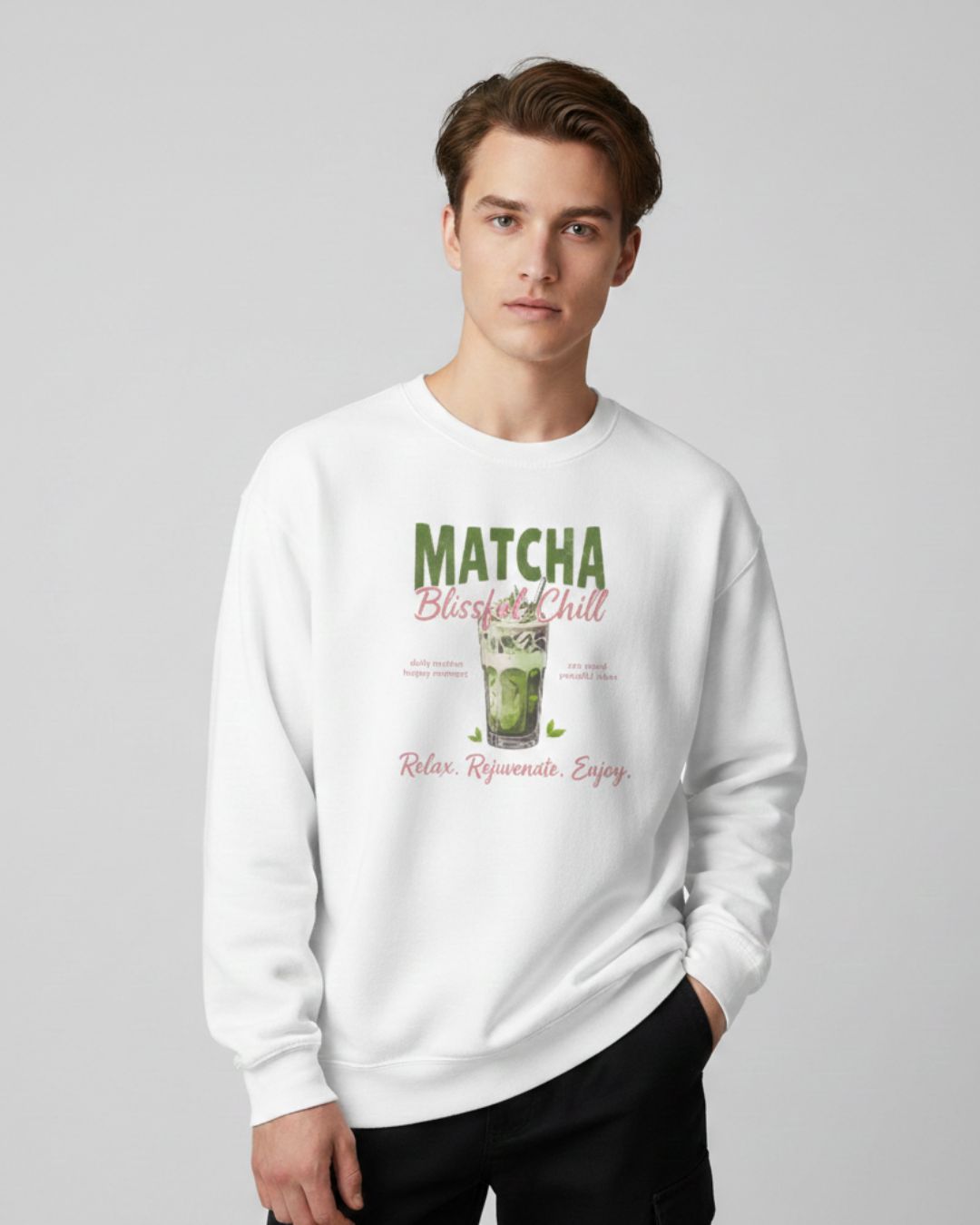 Relax, Rejuvenate Graphic Pullover