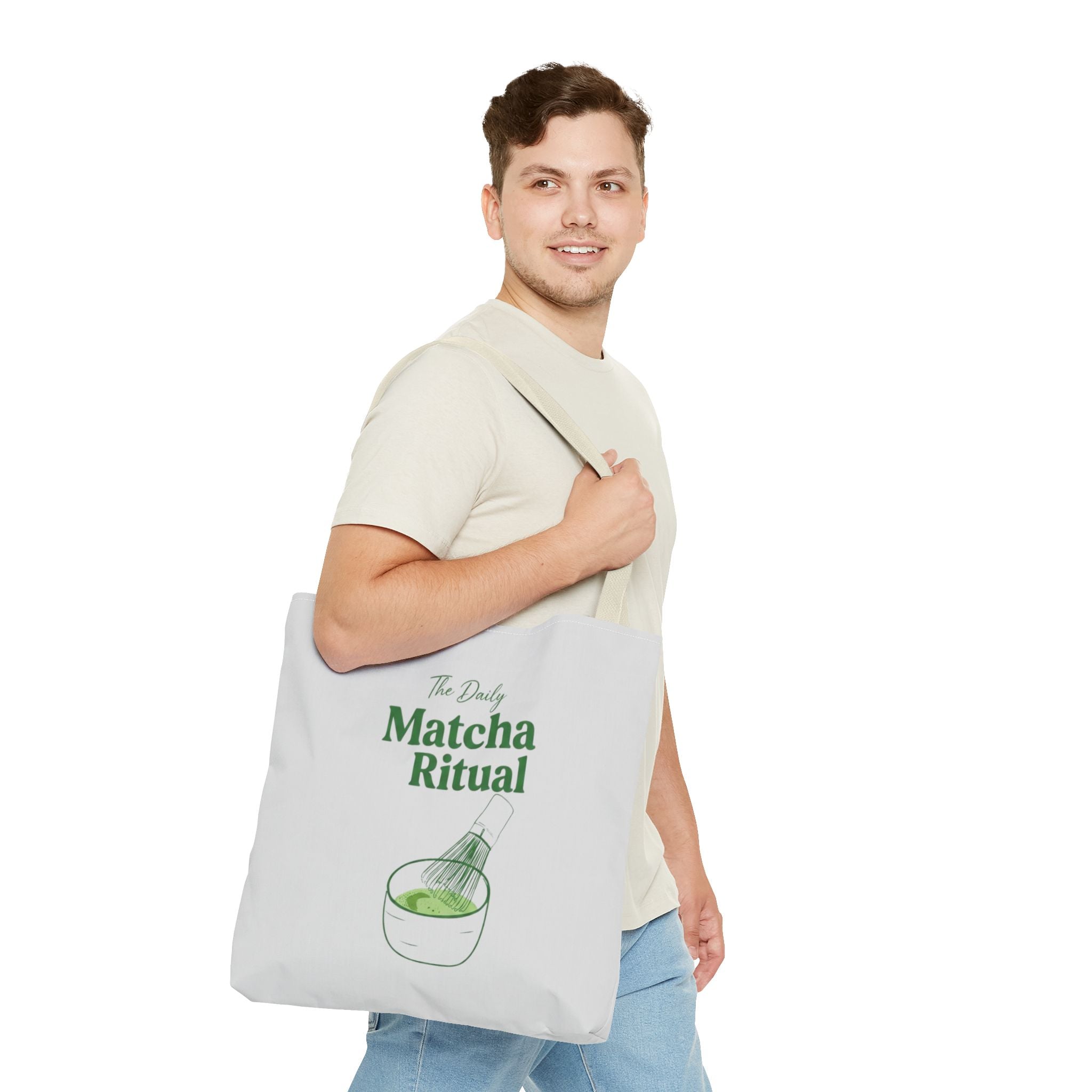 "The Daily Matcha Ritual" Reusable Shopper