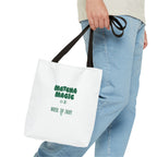 "Matcha Magic" Printed Reusable Grocery & Everyday Carry Tote