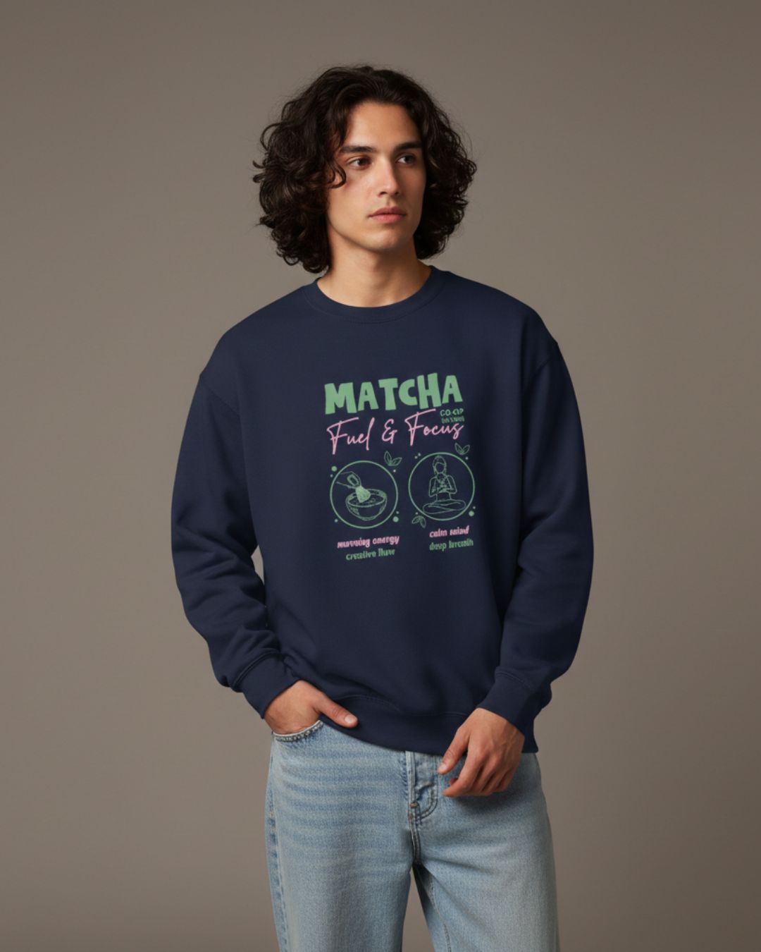 Matcha Fuel & Focus Sweatshirt
