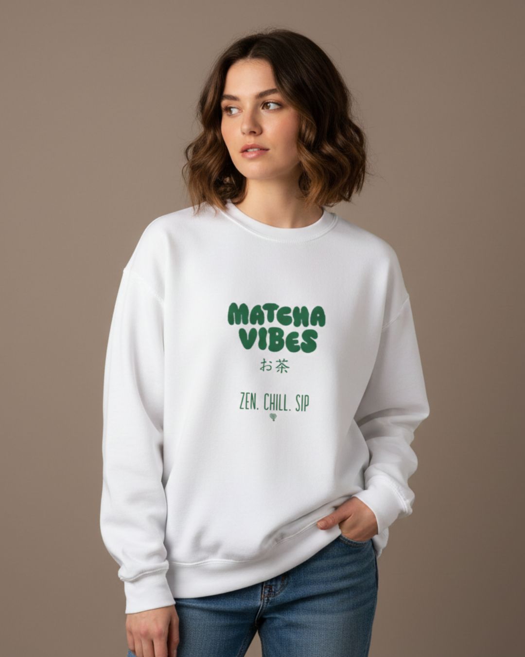 Zen Tea Graphic Crewneck