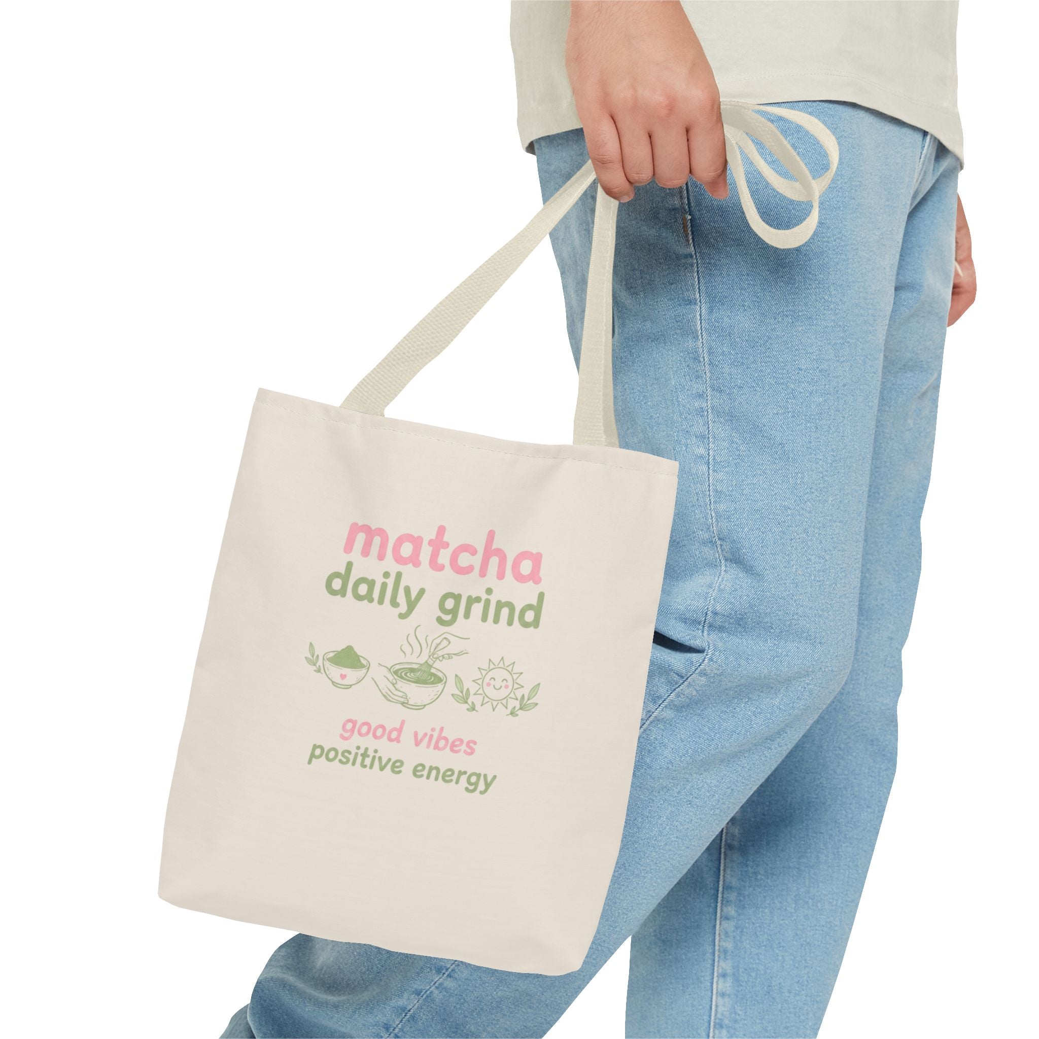 "matcha daily grind" Good Vibes Eco Shopper