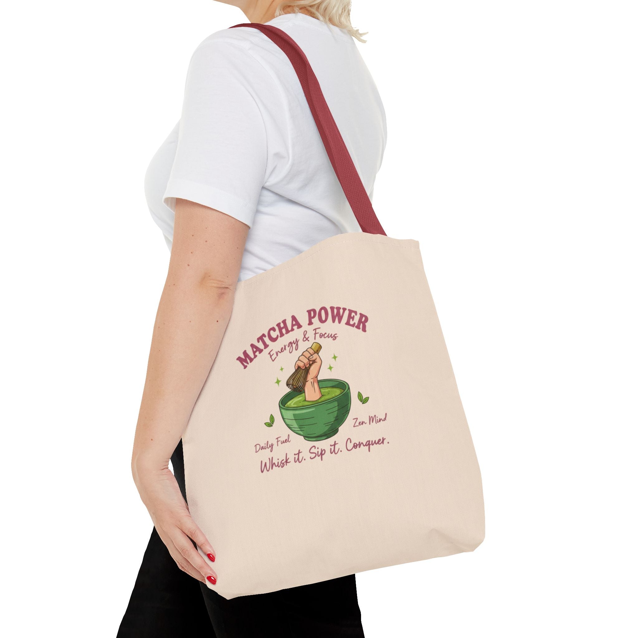 'Matcha Power: Energy & Focus' Reusable Tea Lover Gift