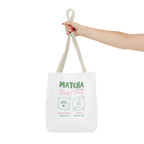 Cute Green Tea Illustration, 'Matcha Blissful Days' Eco Shopper
