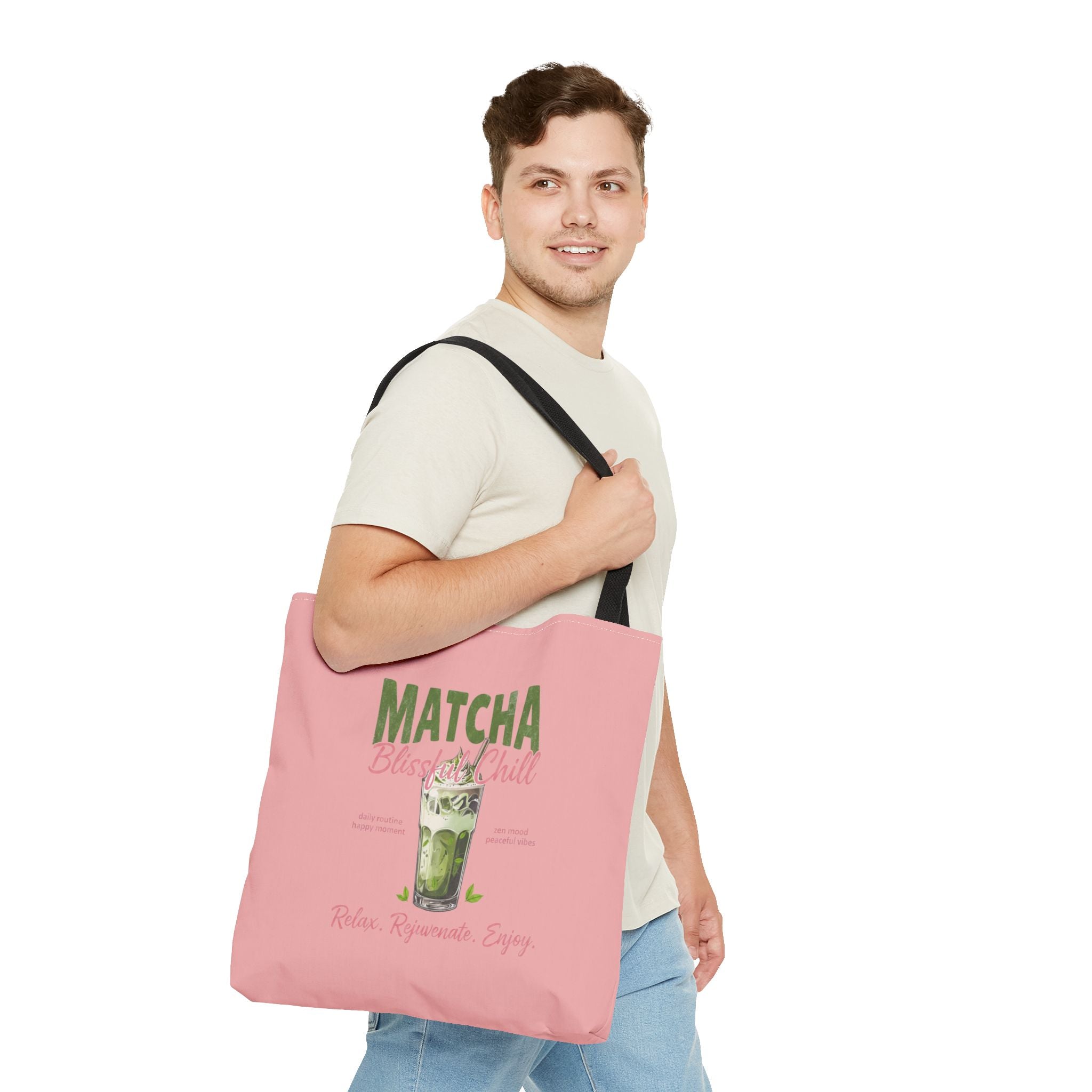 Pink Iced Matcha Design for Tea Lovers