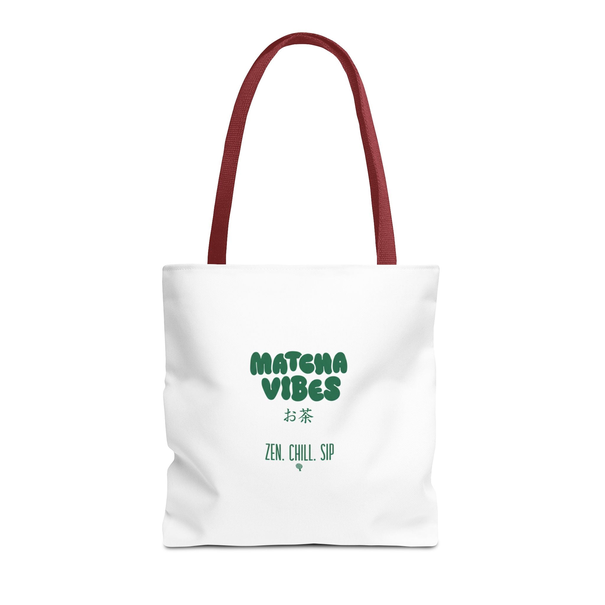 Zen Chill Sip Japanese Tea Canvas Tote