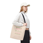 Zen Moment, Peaceful Mind Canvas Tote