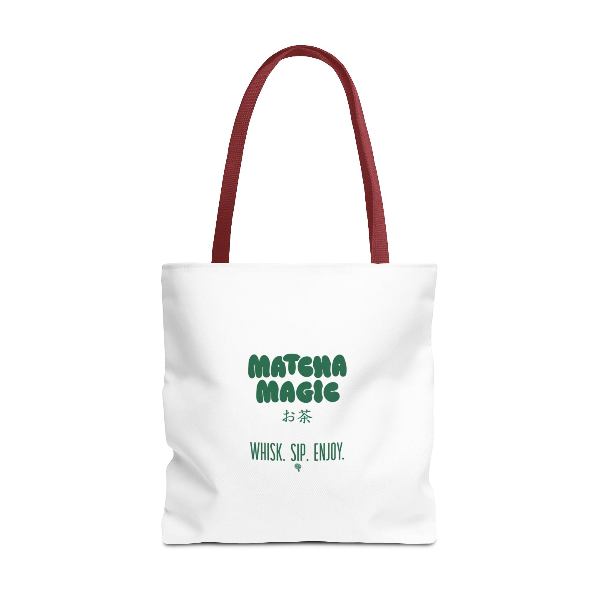 "Matcha Magic" Printed Reusable Grocery & Everyday Carry Tote