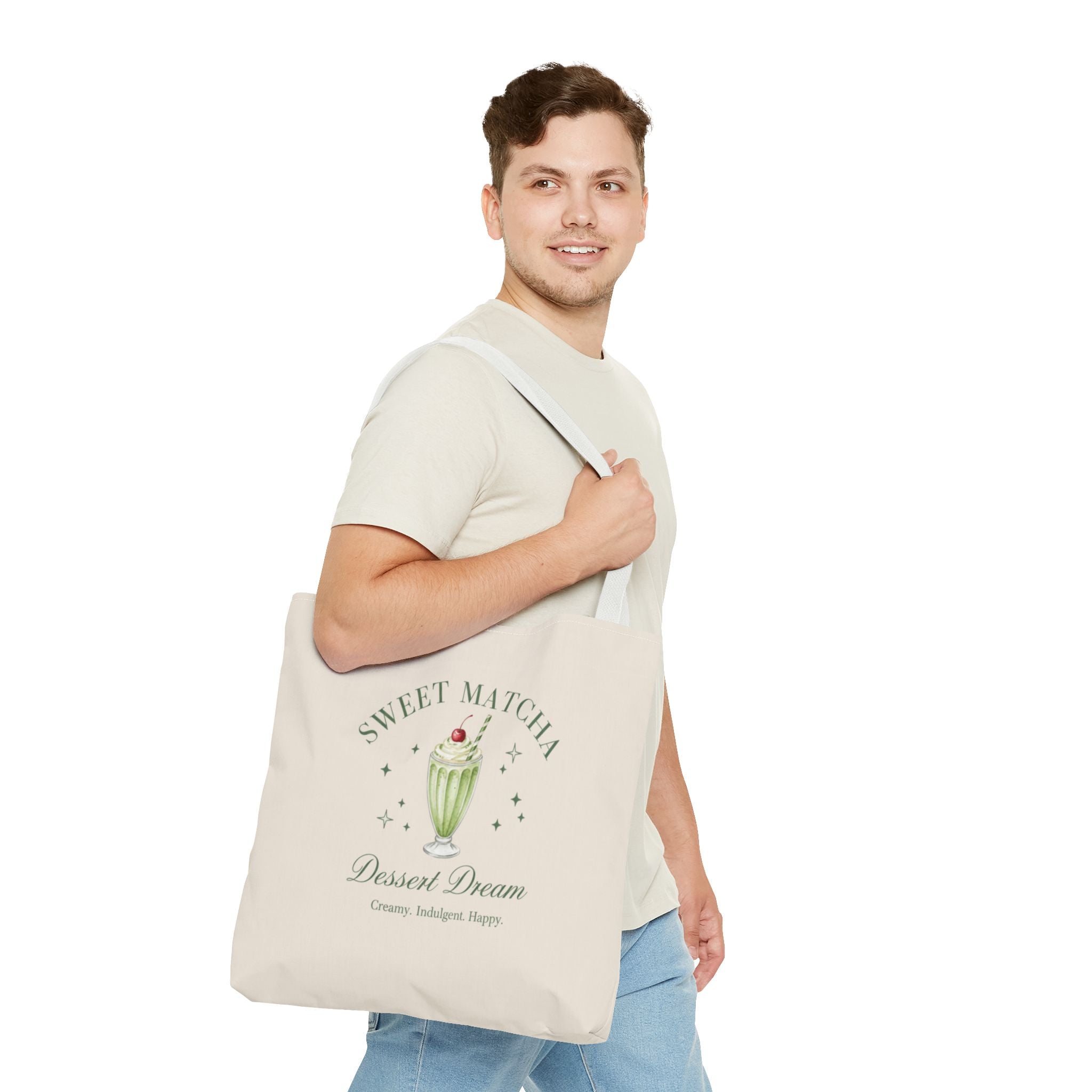 "Sweet Matcha Dessert Dream" Eco Shopper