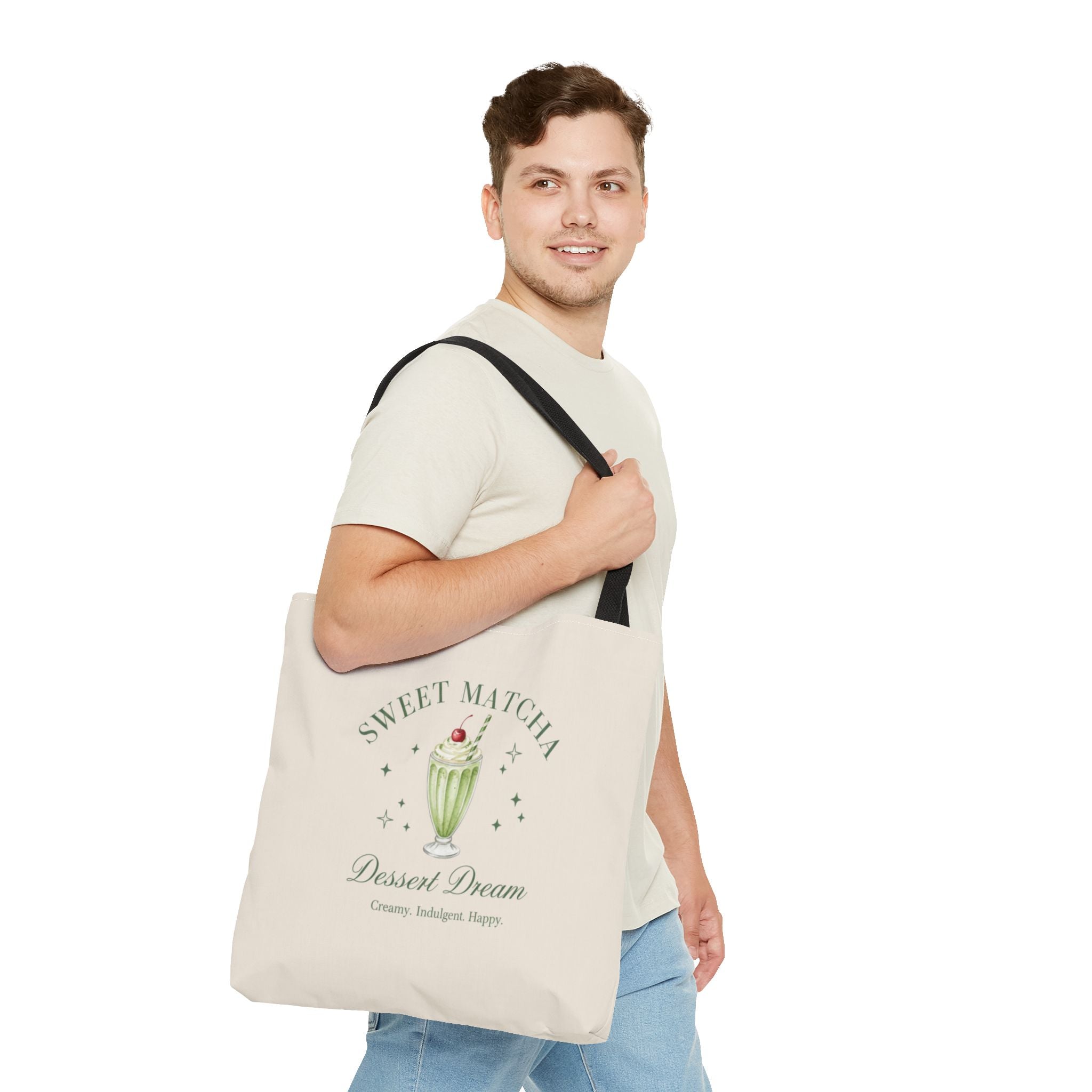 "Sweet Matcha Dessert Dream" Eco Shopper