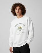 "Hot Matcha, Beautiful Brew" Graphic Pullover