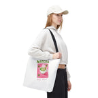 'Matcha Daily Ritual' Illustrated Tea Canvas Tote