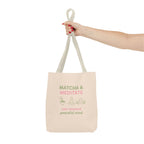 Zen Moment, Peaceful Mind Canvas Tote