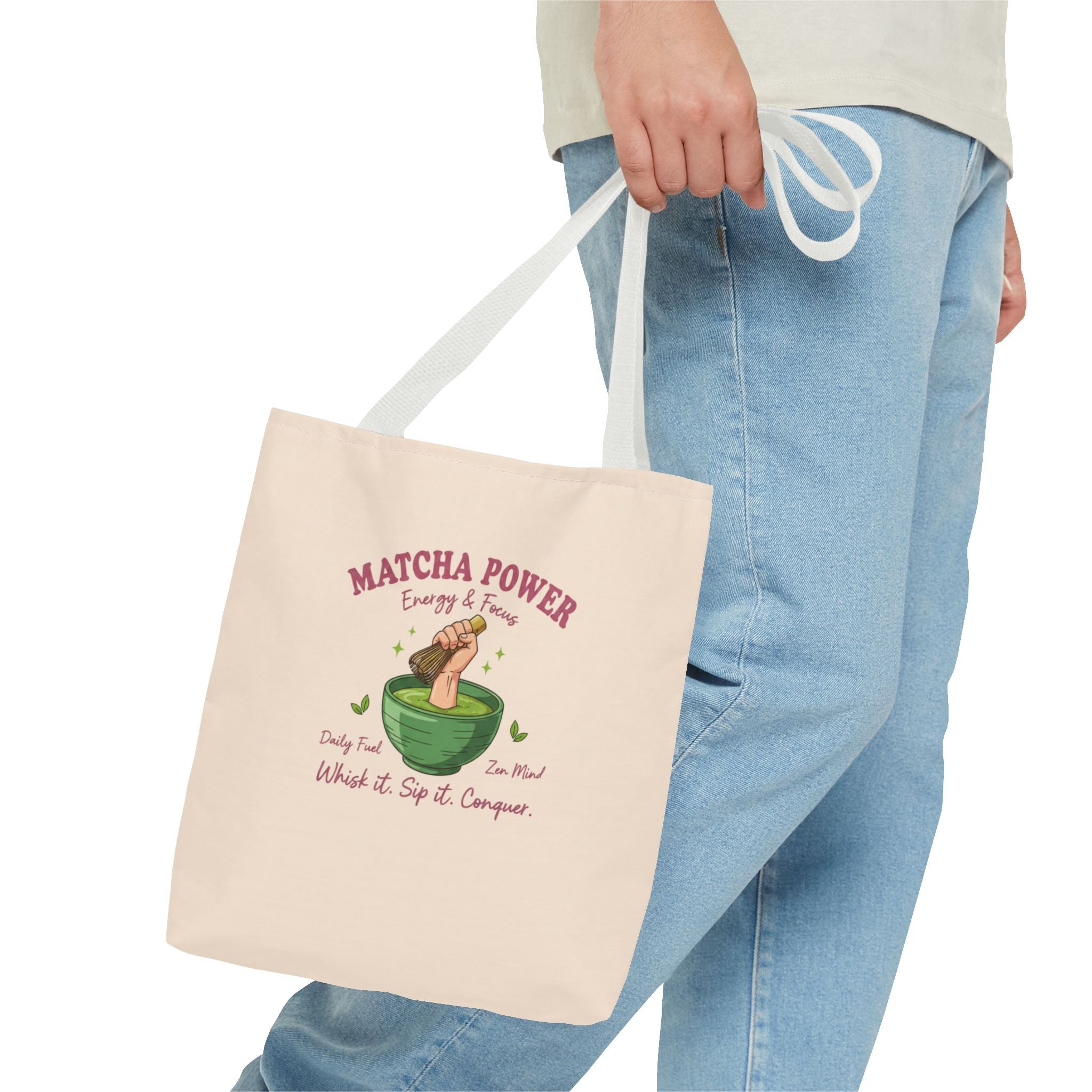 'Matcha Power: Energy & Focus' Reusable Tea Lover Gift
