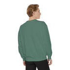 'Matcha Power' Graphic Cozy Pullover for Tea Lovers
