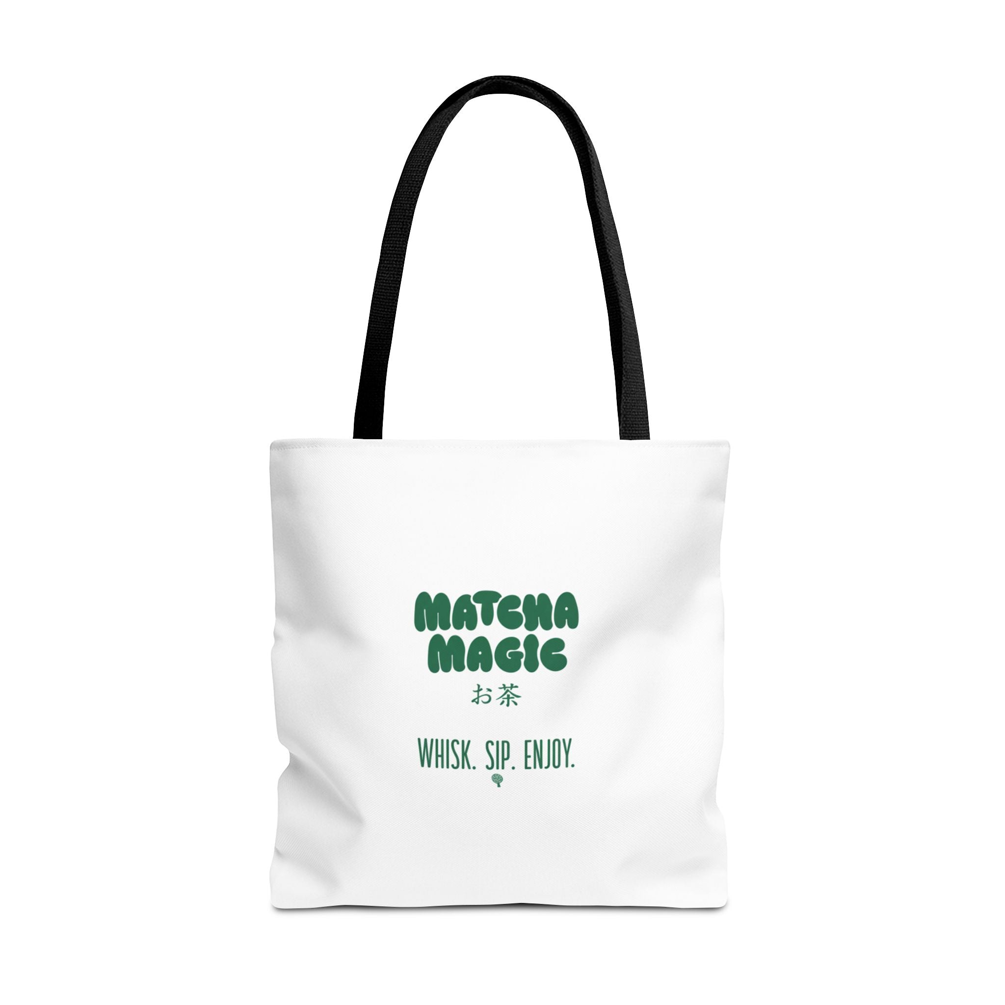 "Matcha Magic" Printed Reusable Grocery & Everyday Carry Tote