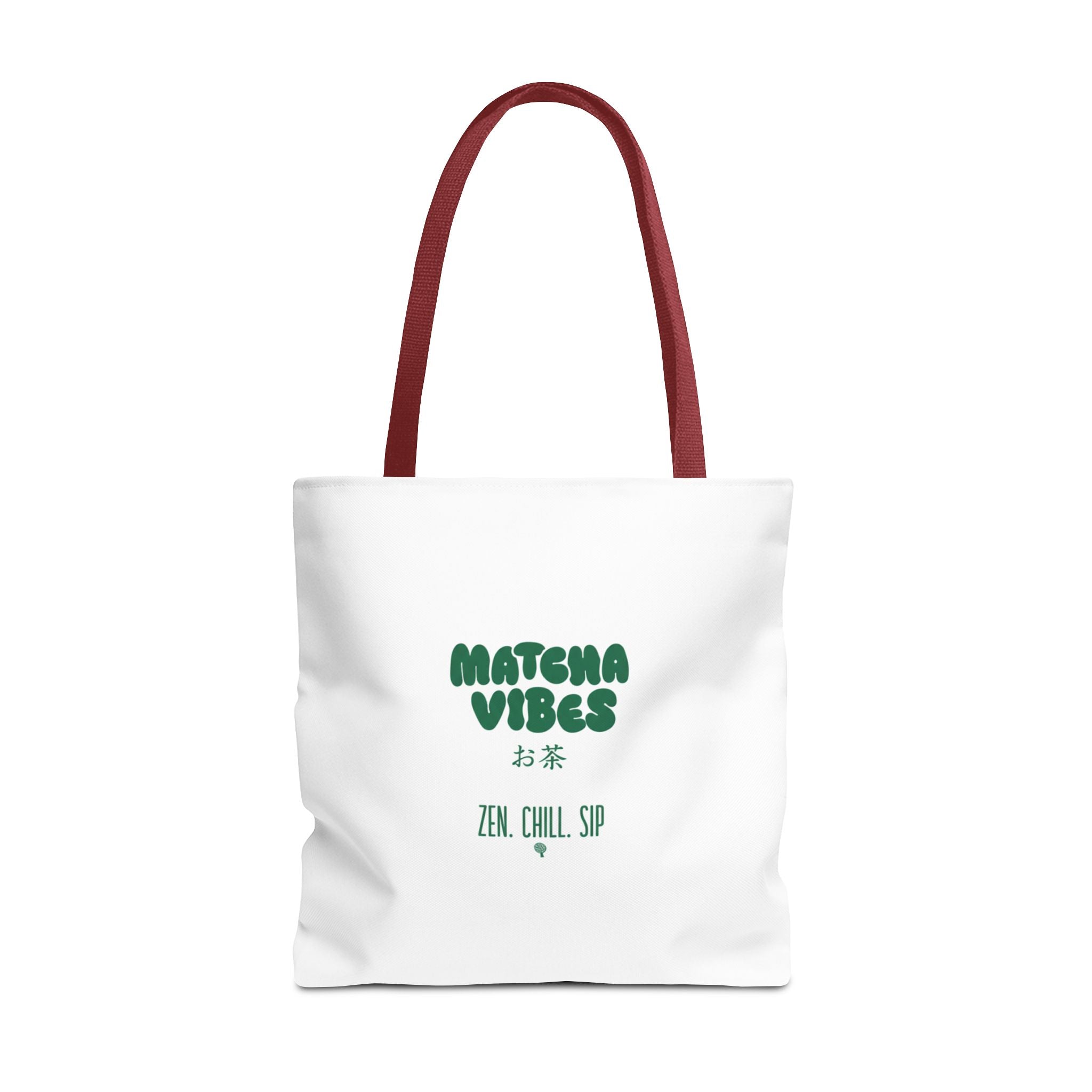 Zen Chill Sip Japanese Tea Canvas Tote