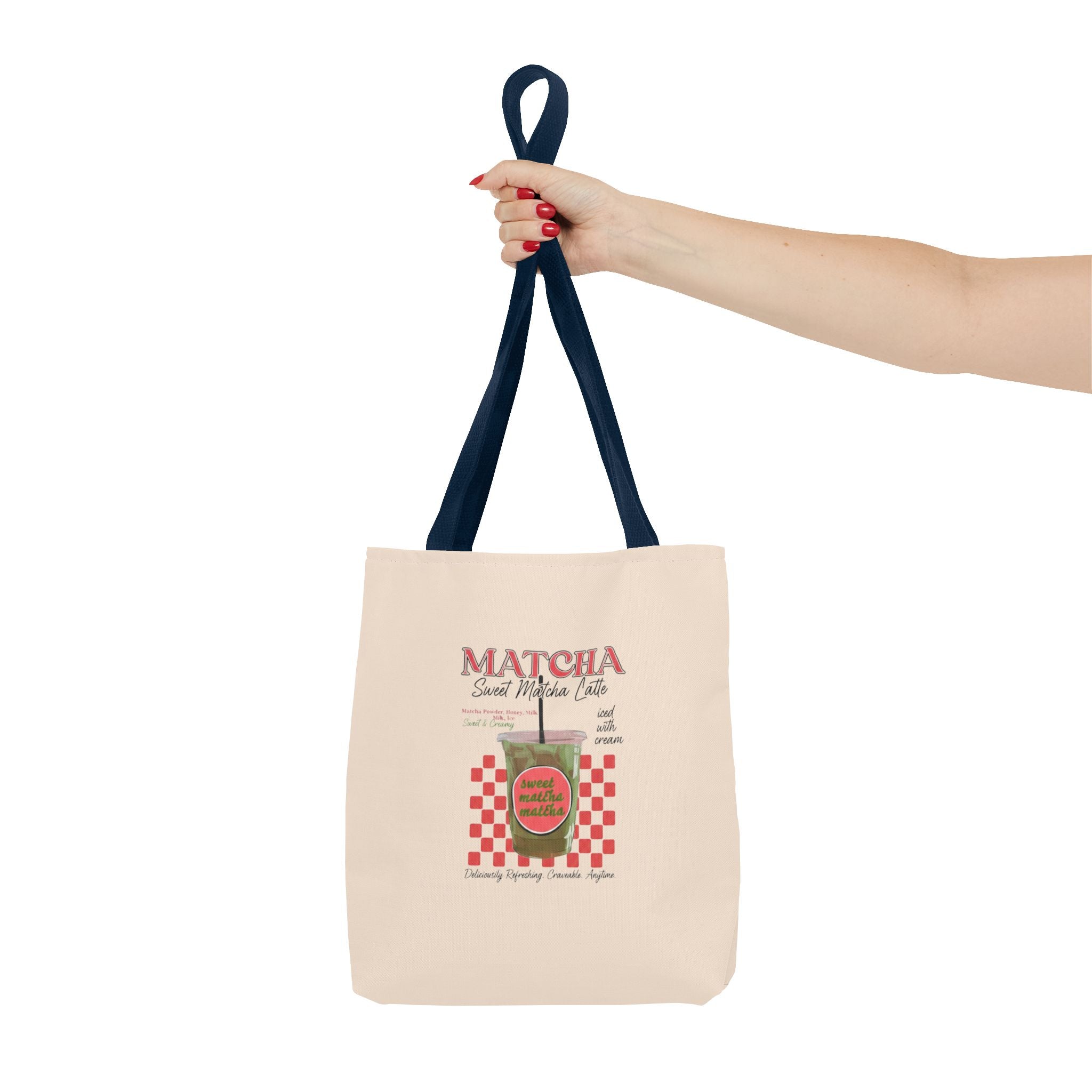 Retro 'Matcha Sweet Matcha Life' Reusable Grocery & Coffee Bag