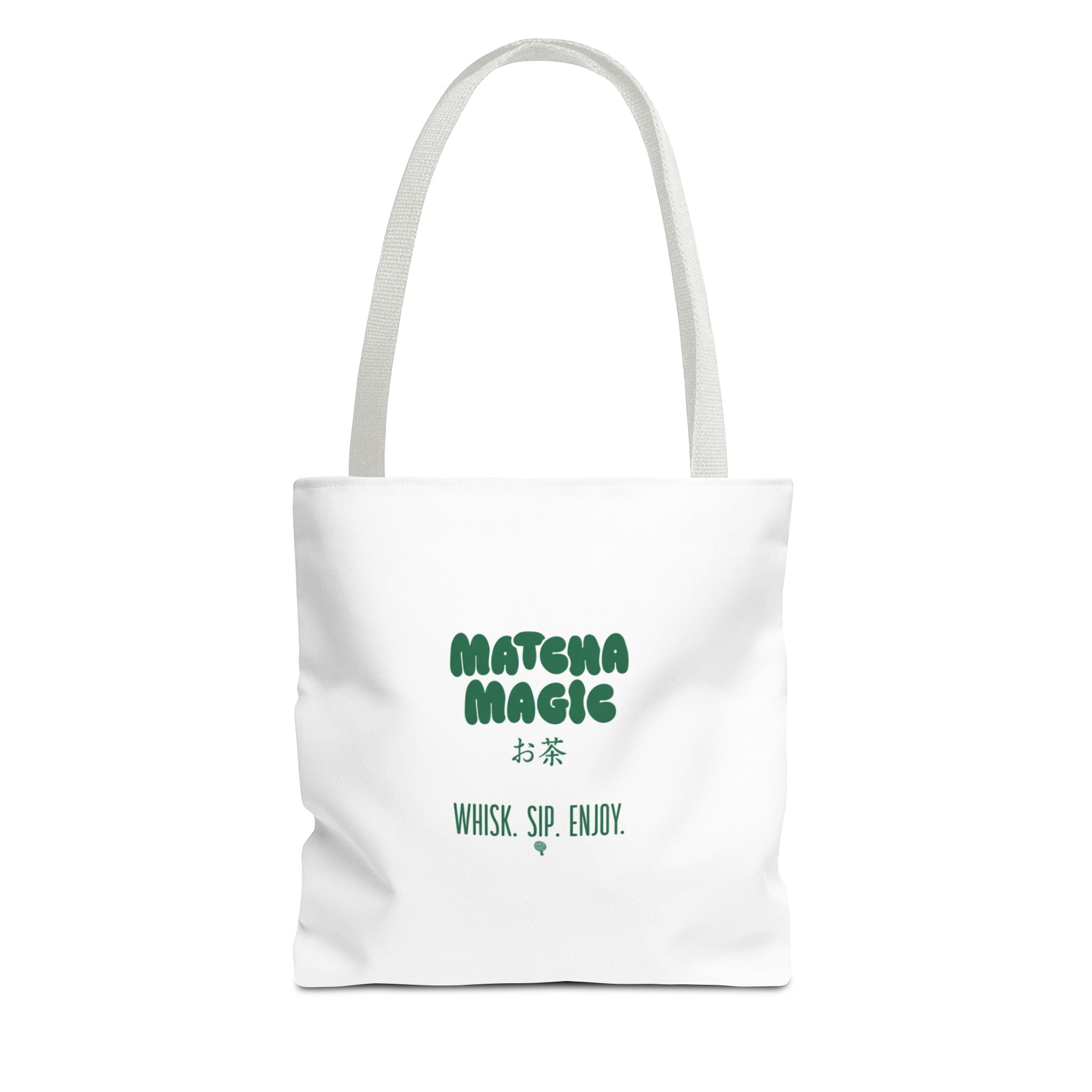 "Matcha Magic" Printed Reusable Grocery & Everyday Carry Tote