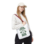 "Good Matcha Good Mood" Reusable Grocery & Coffee Lover Tote