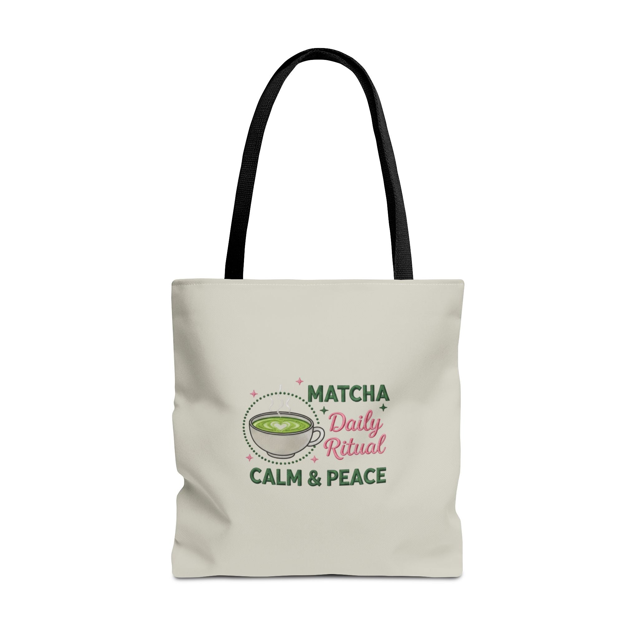 "Matcha Daily Ritual: Calm & Peace" Reusable Grocery & Tea Lover Gift