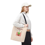 Retro Checker Iced Drink Graphic Tote