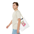 'Matcha Daily Ritual' Illustrated Tea Canvas Tote