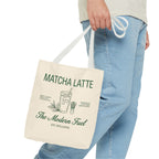 Matcha Latte Tote Bag