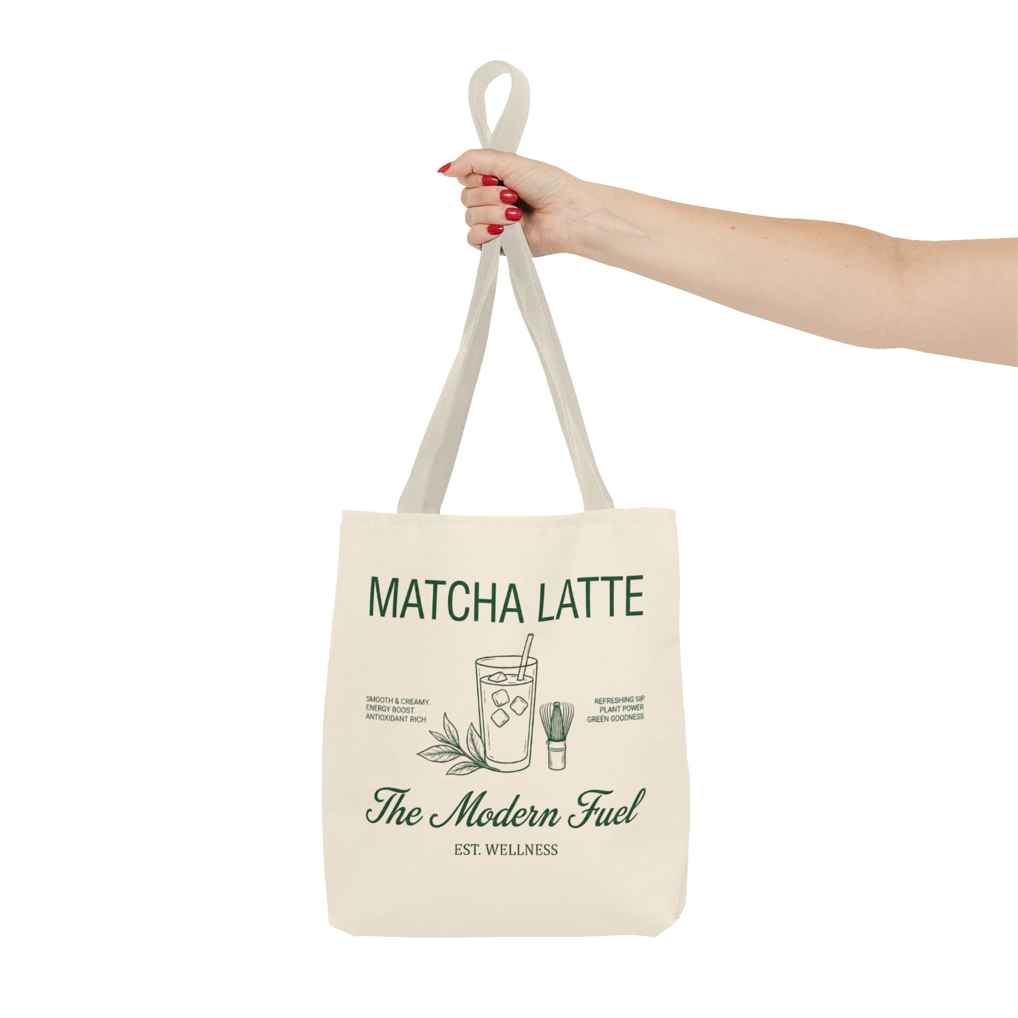 Matcha Latte Tote Bag