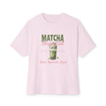 Matcha Bliss Tee — Pink Iced Matcha Graphic T-Shirt